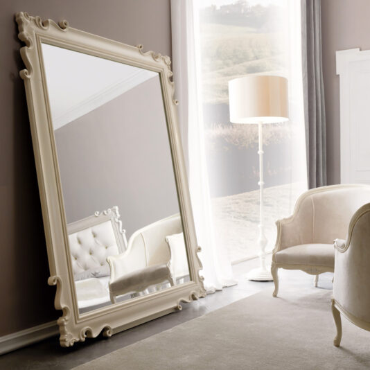 Large Modern Ornate Mirror