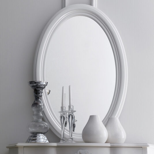 Large Oval Mirror