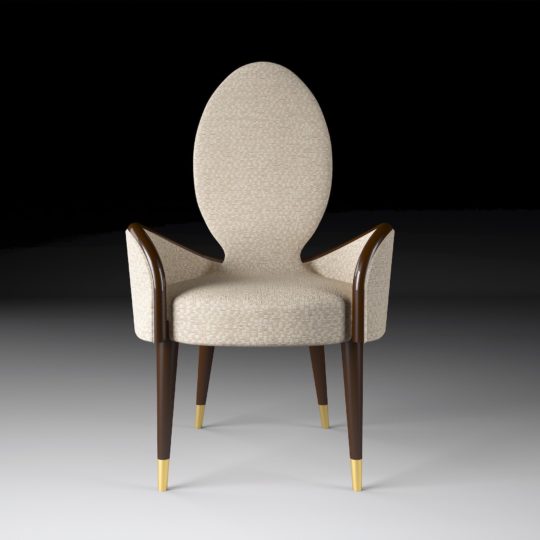 Exclusive Oval Back Dining Chair