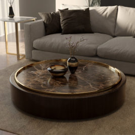 Modern Marble Low Coffee Table