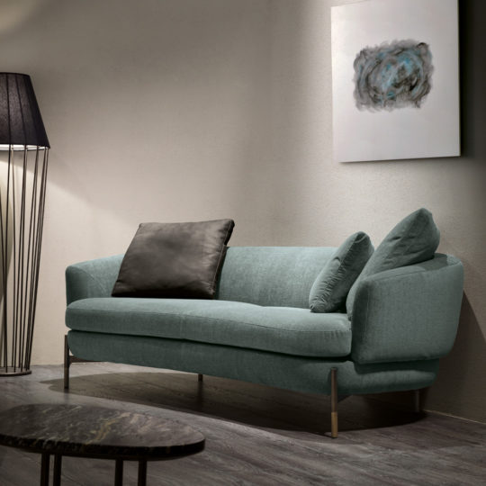 Contemporary Curved Sofa