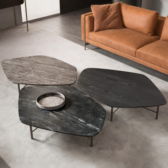 Contemporary Coffee Table Trio