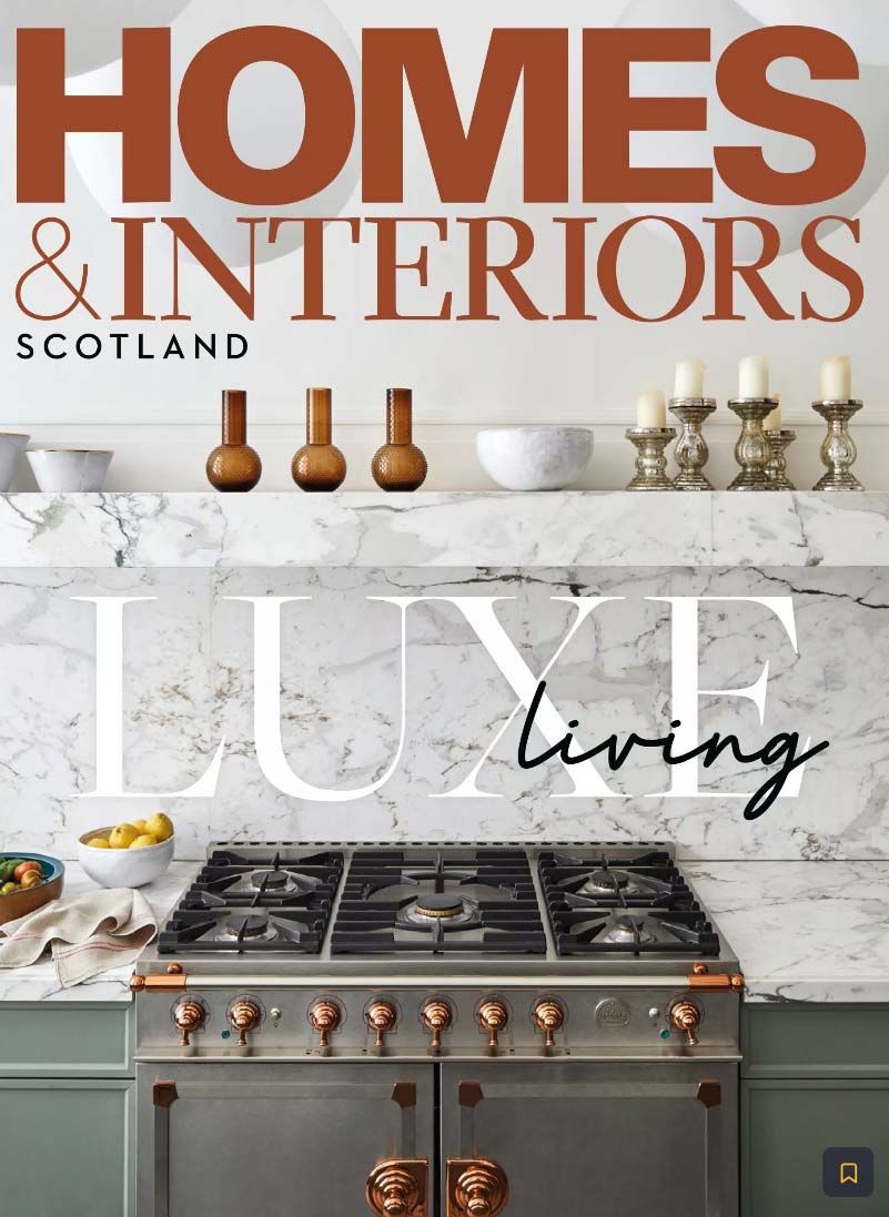 Page from Homes & Interiors magazine