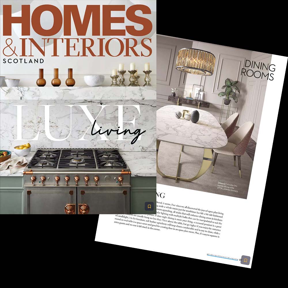 Cover of Homes & Interiors magazine