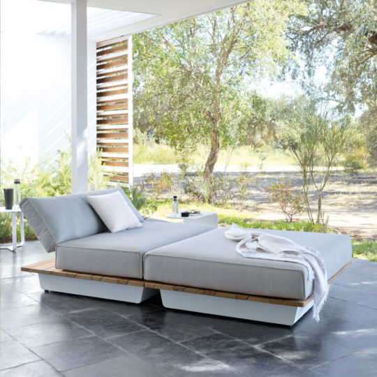 Large Modern Designer Sun Lounger