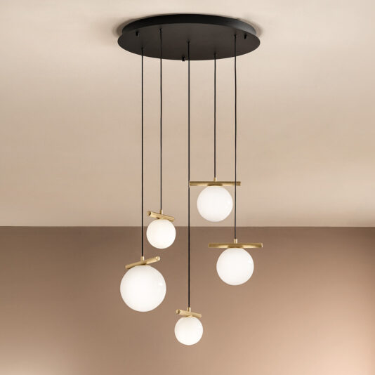 Contemporary Murano Glass Pendant Light Chandelier