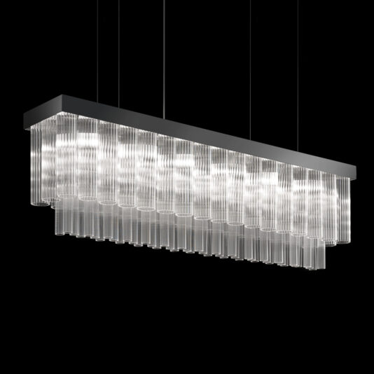 Contemporary Glass Chandelier