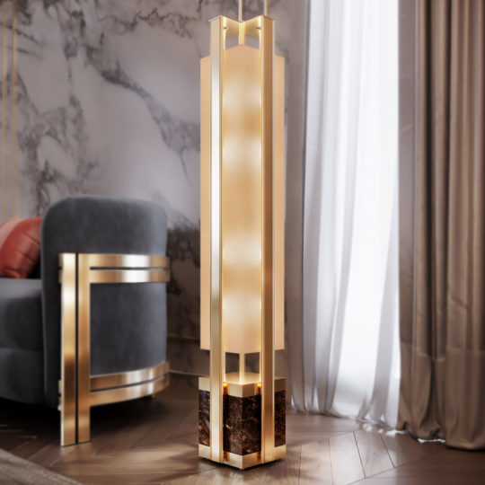 Modern Marble Floor Lamp