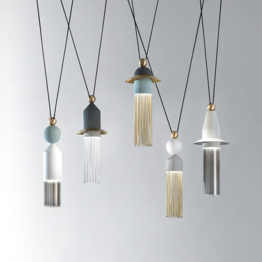 Set Of Modern Pendant Lights