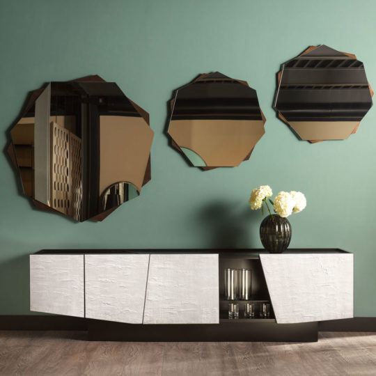 Contemporary 4 Door Sideboard