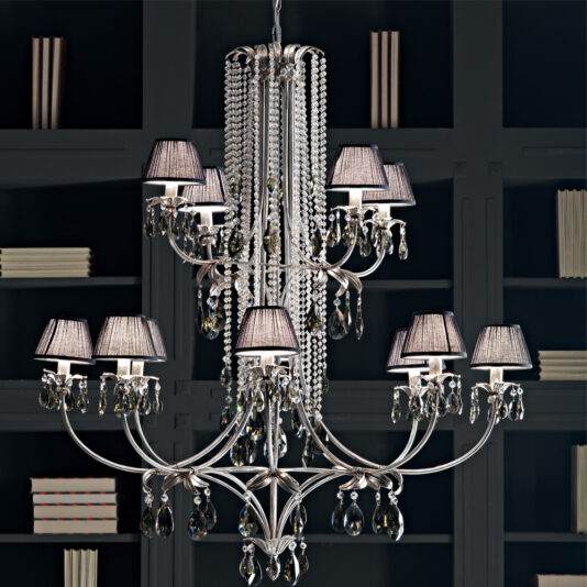 Deluxe Bohemian Crystal Pendant Chandelier