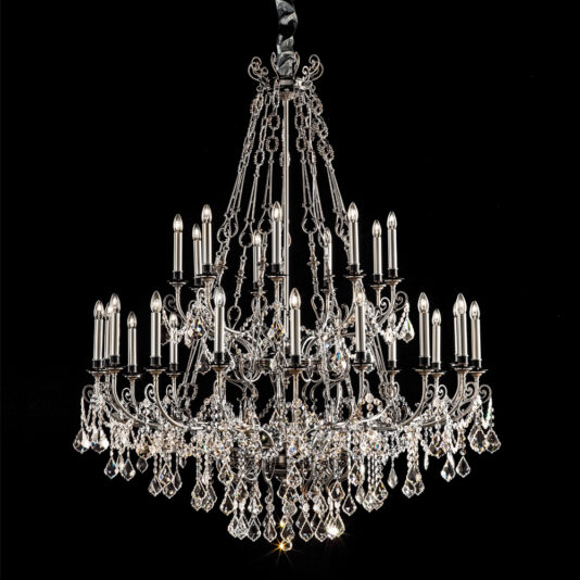 Deluxe Crystal Pendant Chandelier