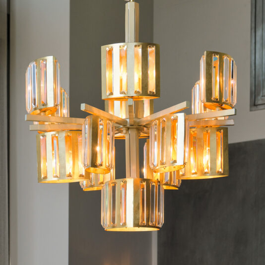 Exclusive Transparent Crystal Chandelier