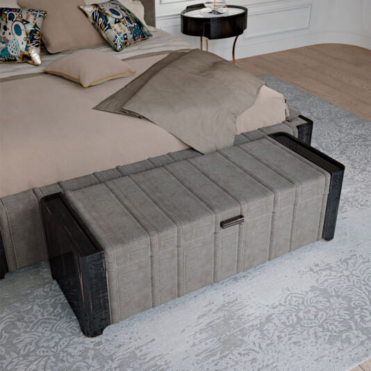 Luxury Ebony Ottoman