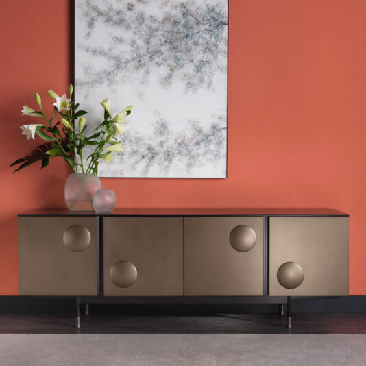 Modern Industrial 4 Door Sideboard