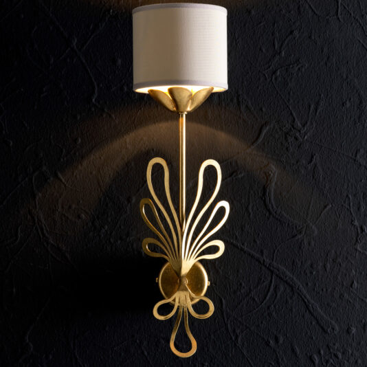 Modern Wrought Iron Wall Light