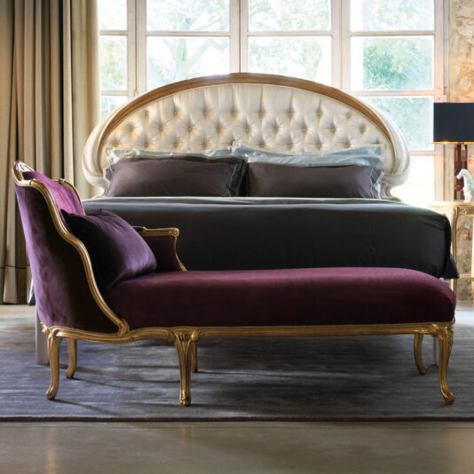 Classic Louis XVI Style Chaise Longue