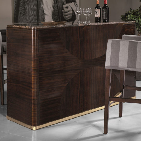 Luxury Marble Top Bar Unit