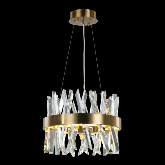 Exclusive Small Brass Pendant Light