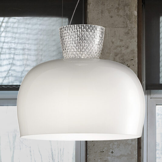 Modern Glass Dome Pendant Light