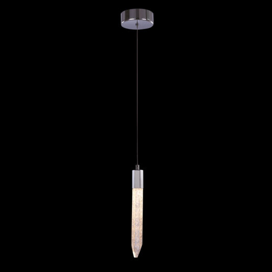 Exclusive Single Chrome Pendant Light