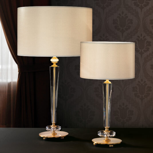 Elegant Glass Table Lamp