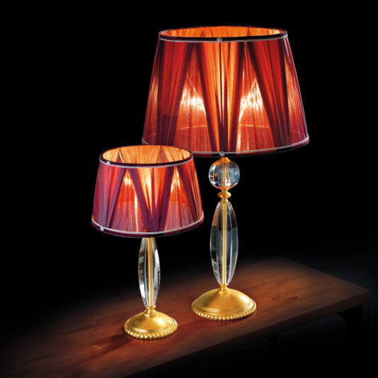 Traditional Glass Table Lamp