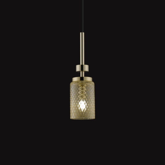 Pendant Light With Balloton Effect Glass Shade