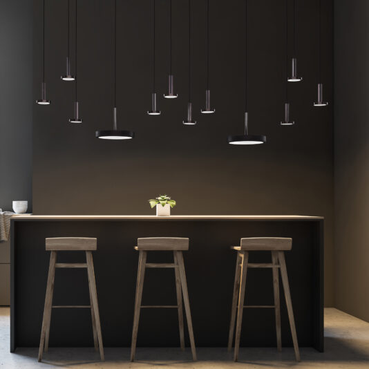 Contemporary Round Pendant Light