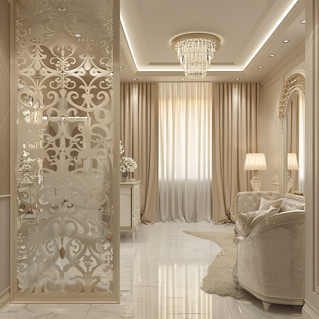 ornate divider by juliettes interiors