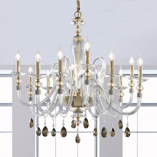 Large Chandelier With Swarovski® Crystals